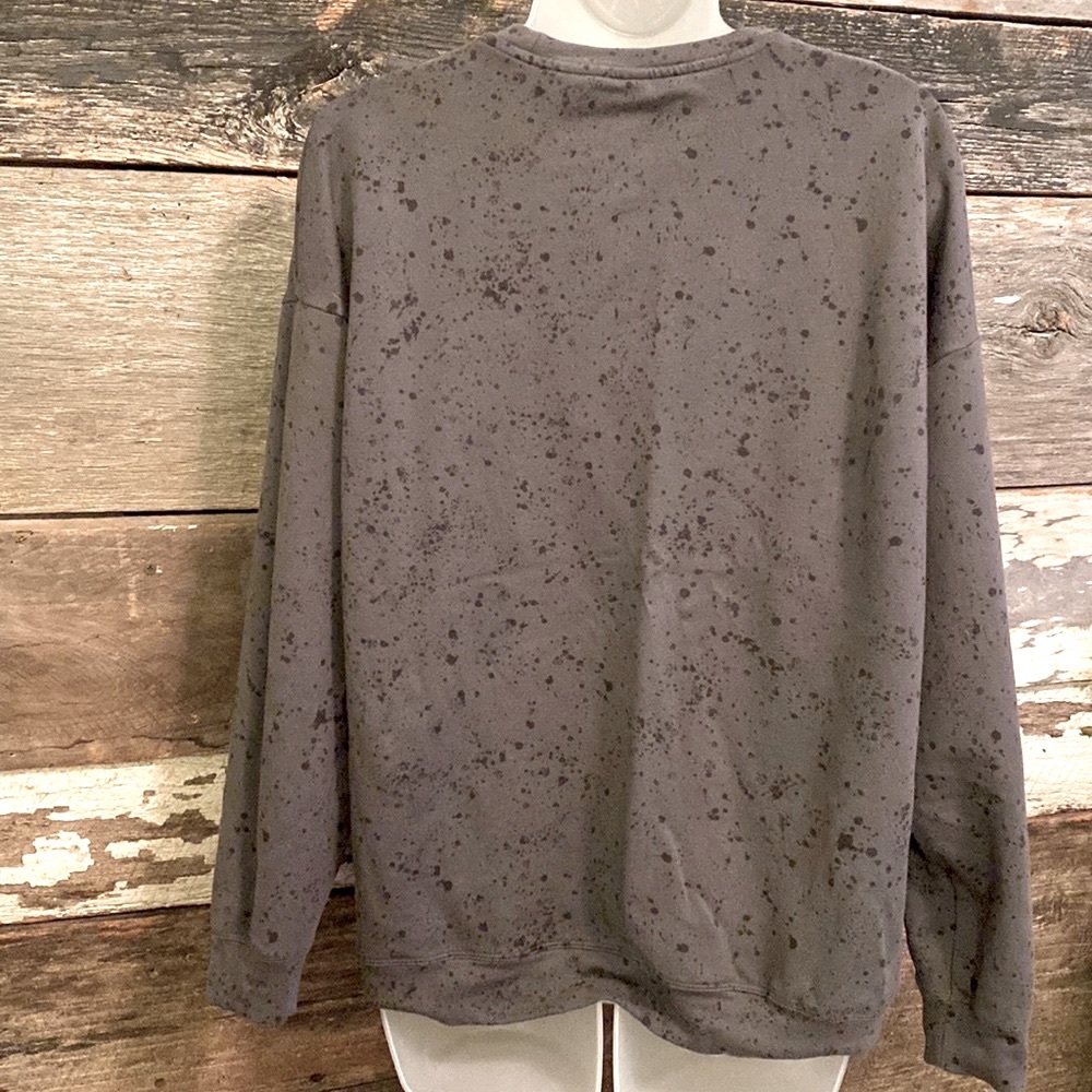 Athleta Studio To Street Print Sweatshirt Paint Splatter - Picture 5 of 9